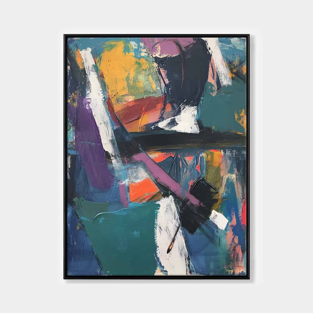 ABSTRACT EXPRESSIONISM "URBAN FRACTURE"