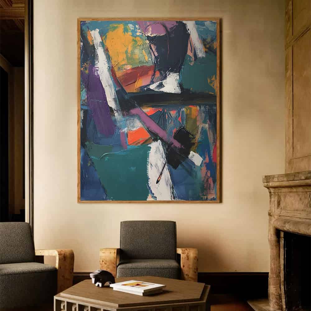 ABSTRACT EXPRESSIONISM "URBAN FRACTURE"