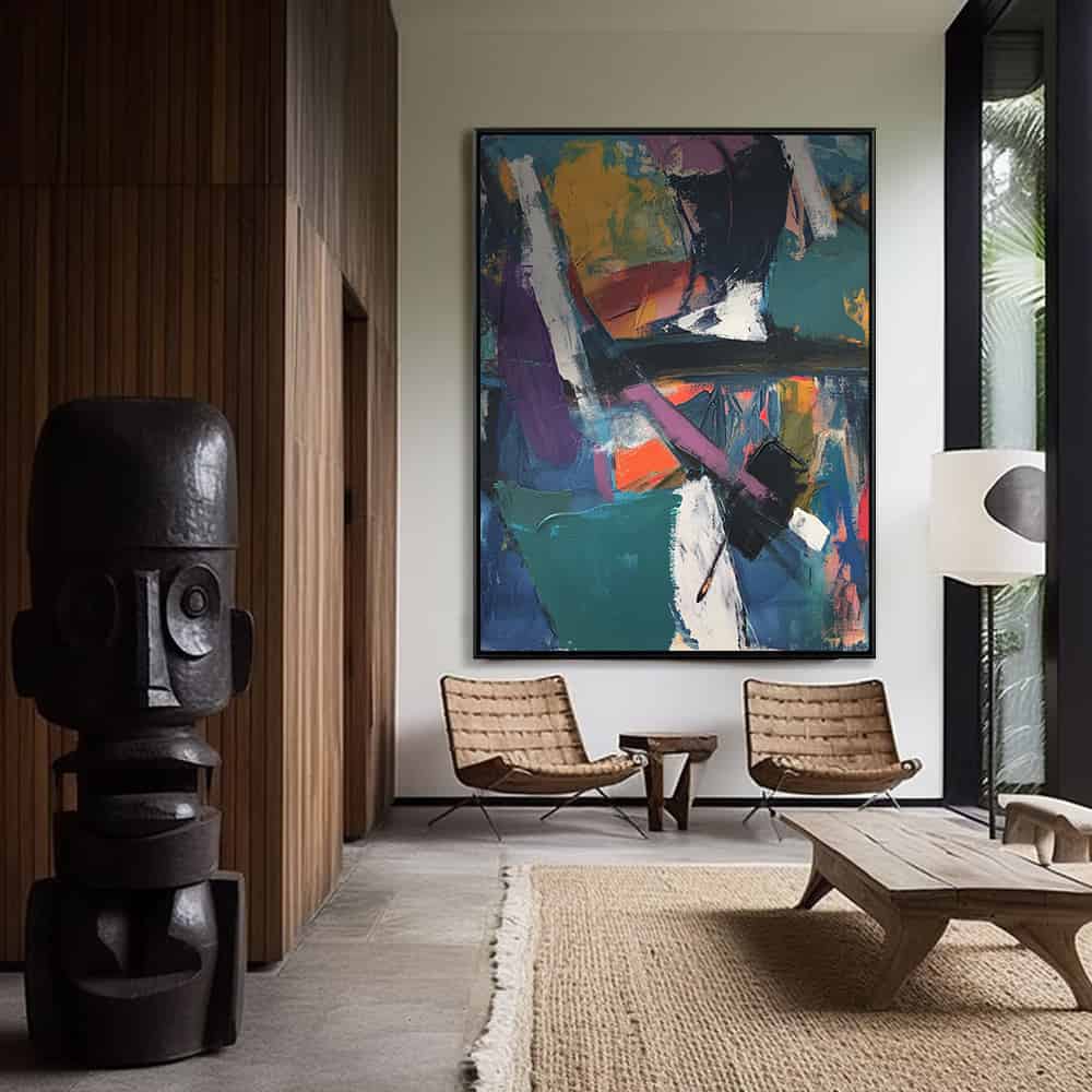 ABSTRACT EXPRESSIONISM "URBAN FRACTURE"