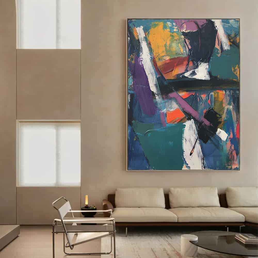 ABSTRACT EXPRESSIONISM "URBAN FRACTURE"