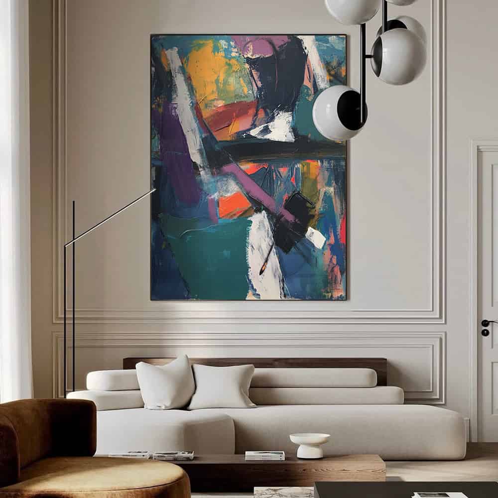 ABSTRACT EXPRESSIONISM "URBAN FRACTURE"