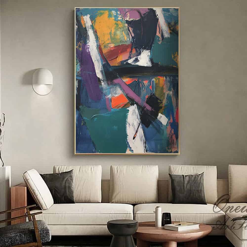 ABSTRACT EXPRESSIONISM "URBAN FRACTURE"