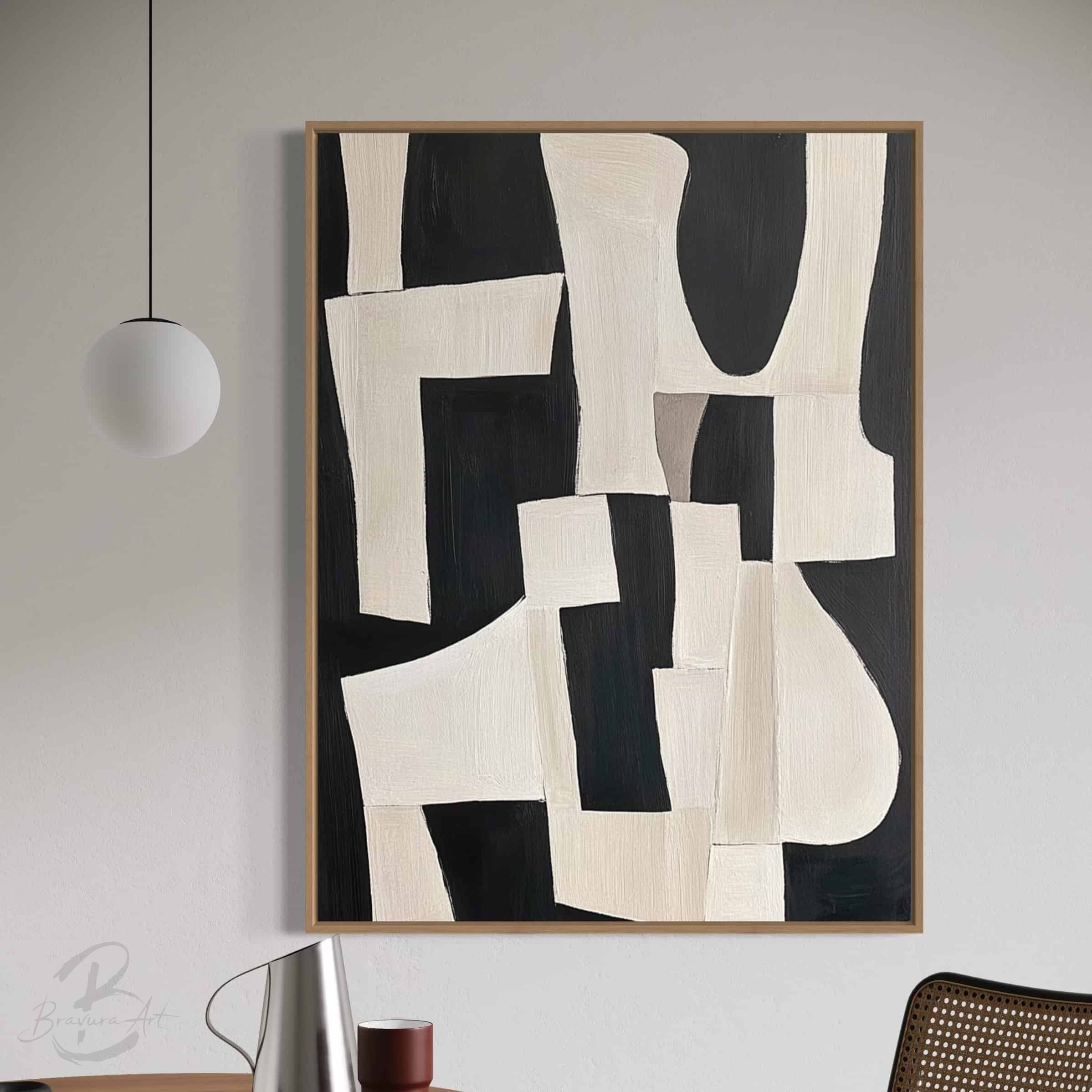 ABSTRACT ART "SHADOW PLAY"