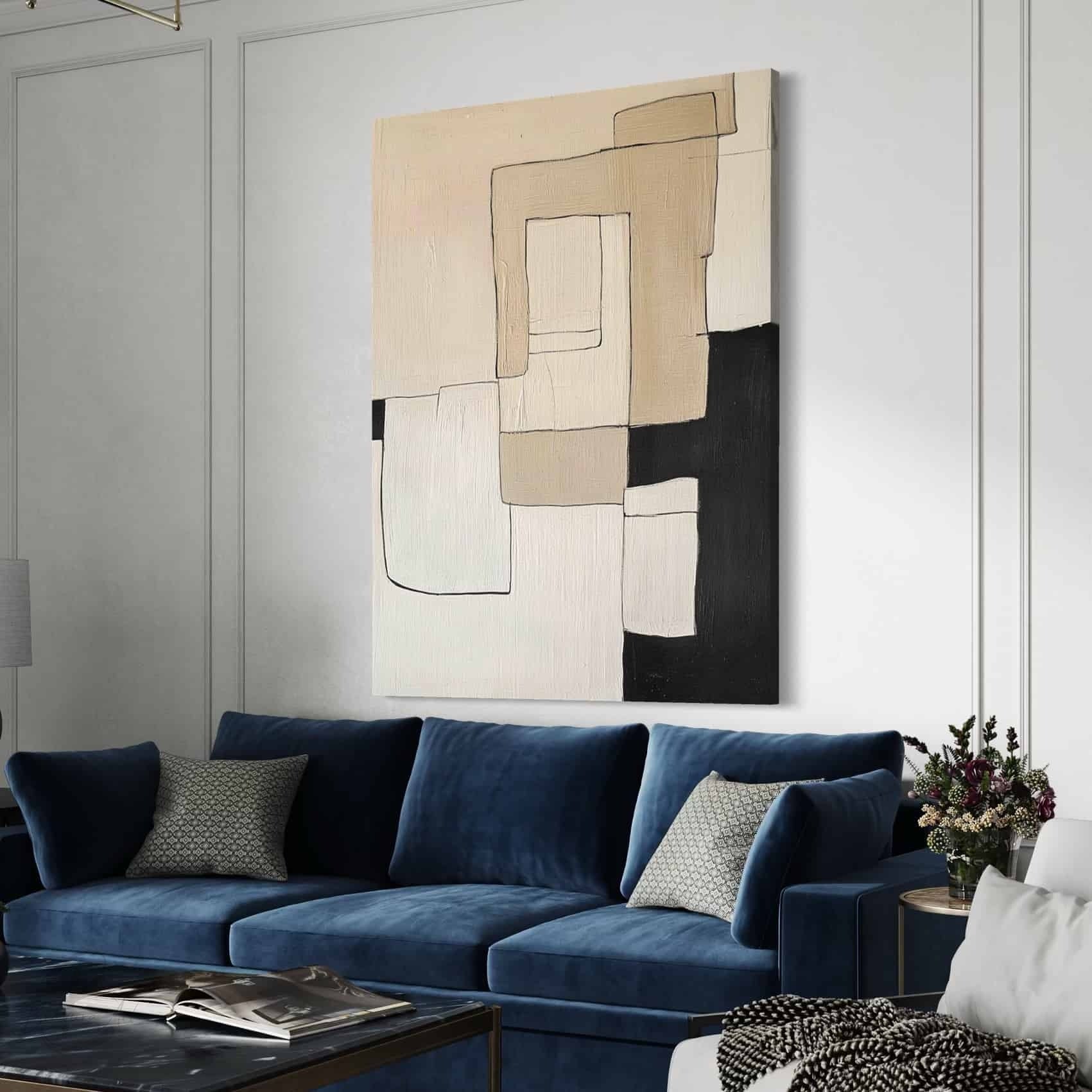 GEOMETRIC ART "DISTINCT PATHS"