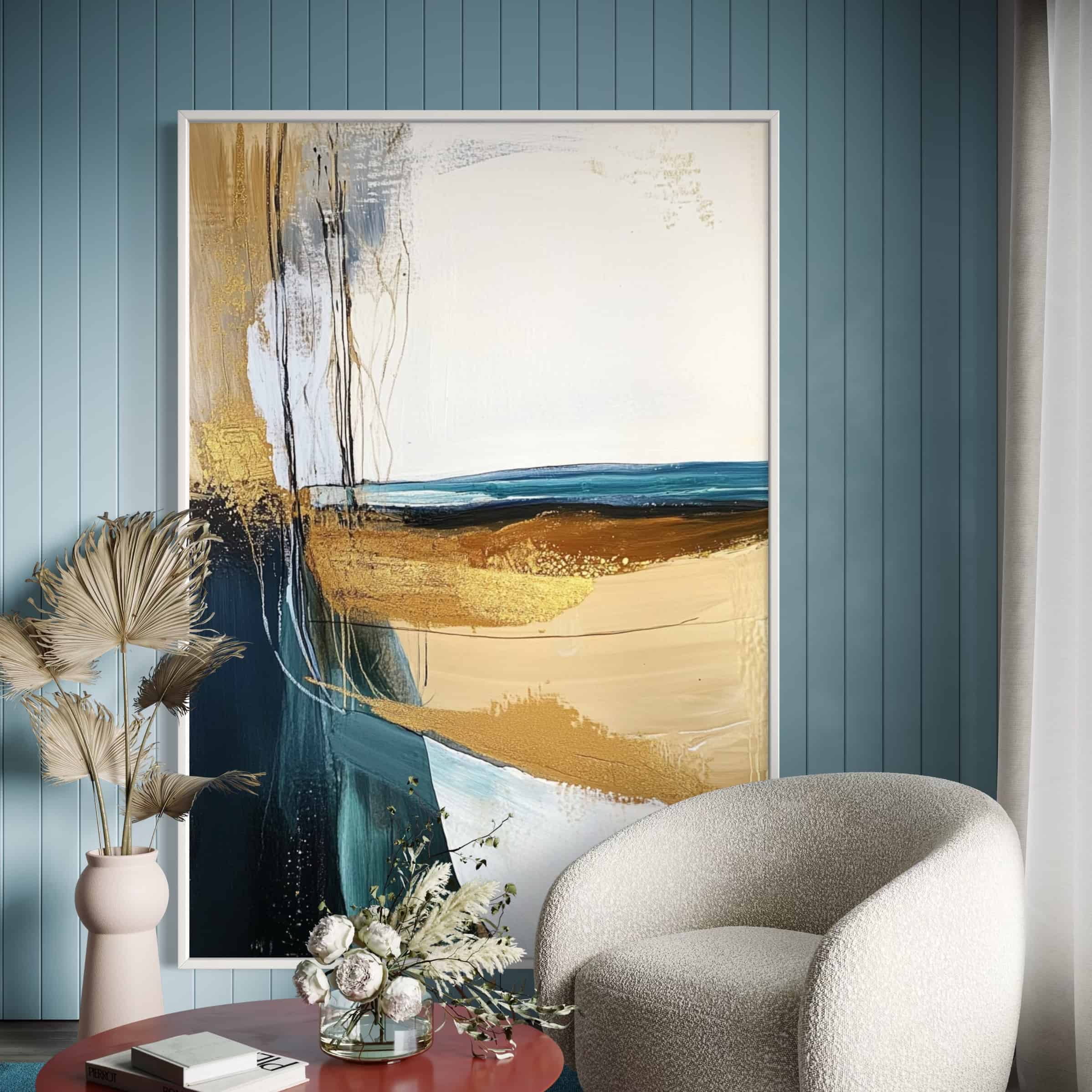 LANDSCAPE ART "GOLDEN HORIZON"