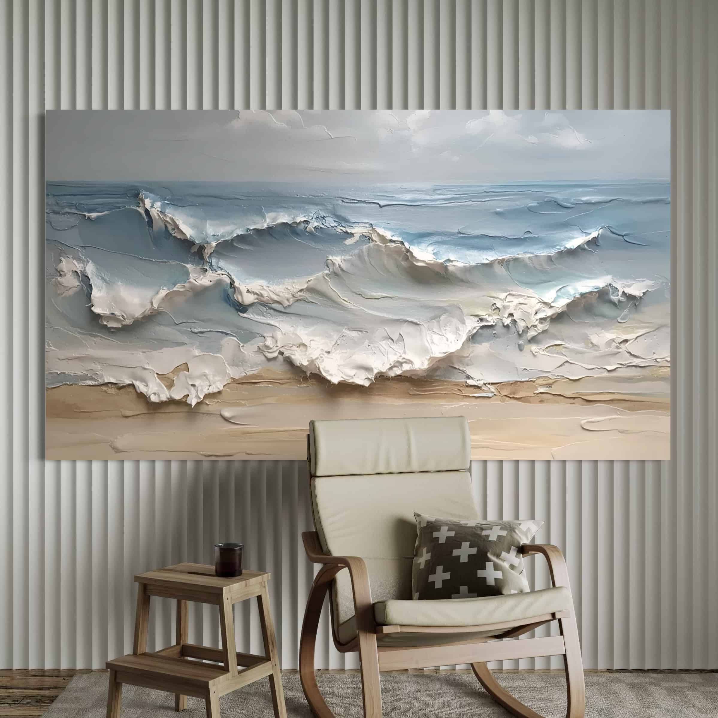 SEA & BEACH ART "OCEAN'S EMBRACE"