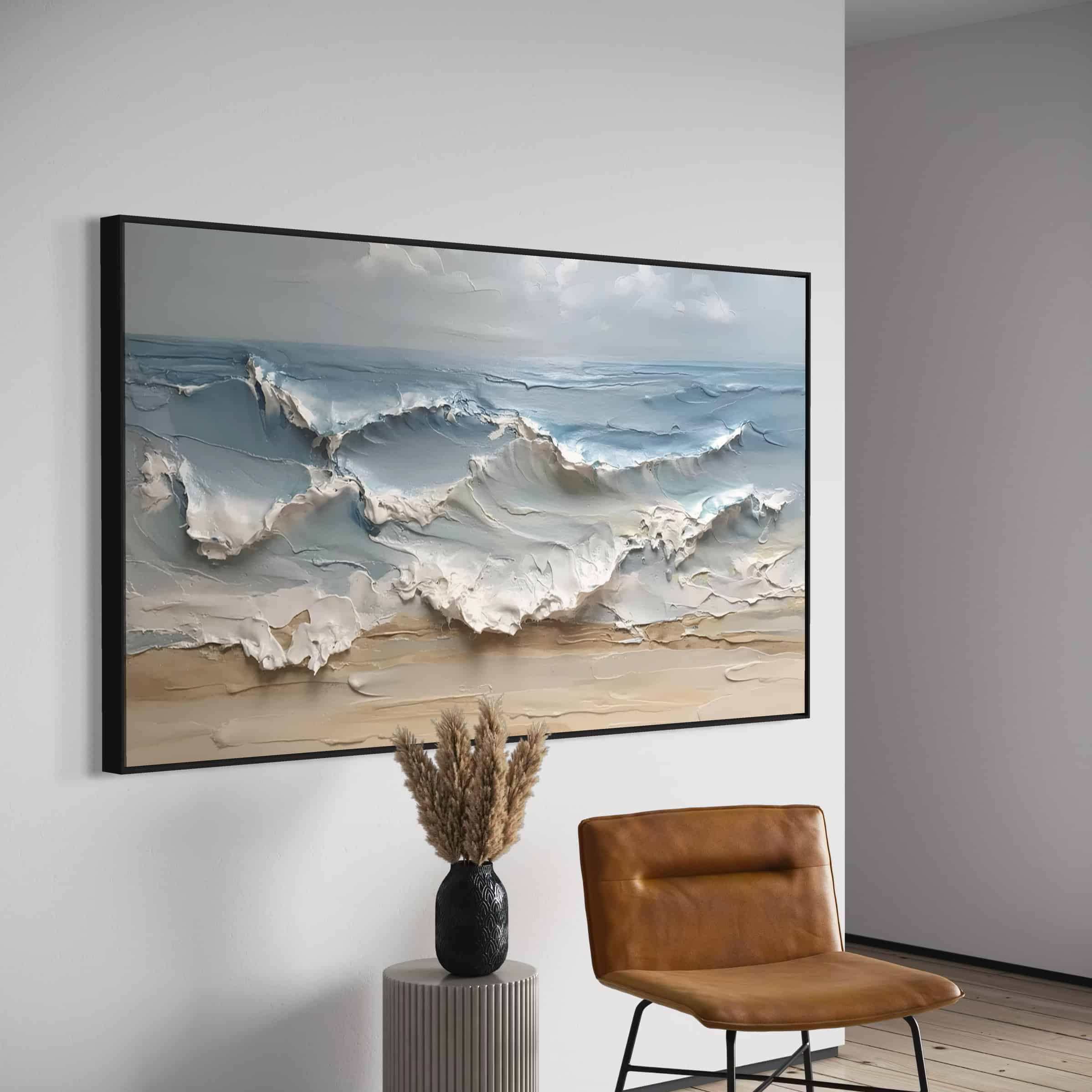SEA & BEACH ART "OCEAN'S EMBRACE"