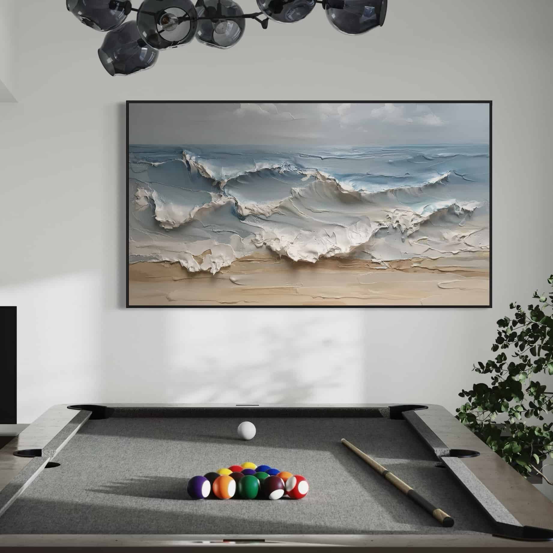 SEA & BEACH ART "OCEAN'S EMBRACE"