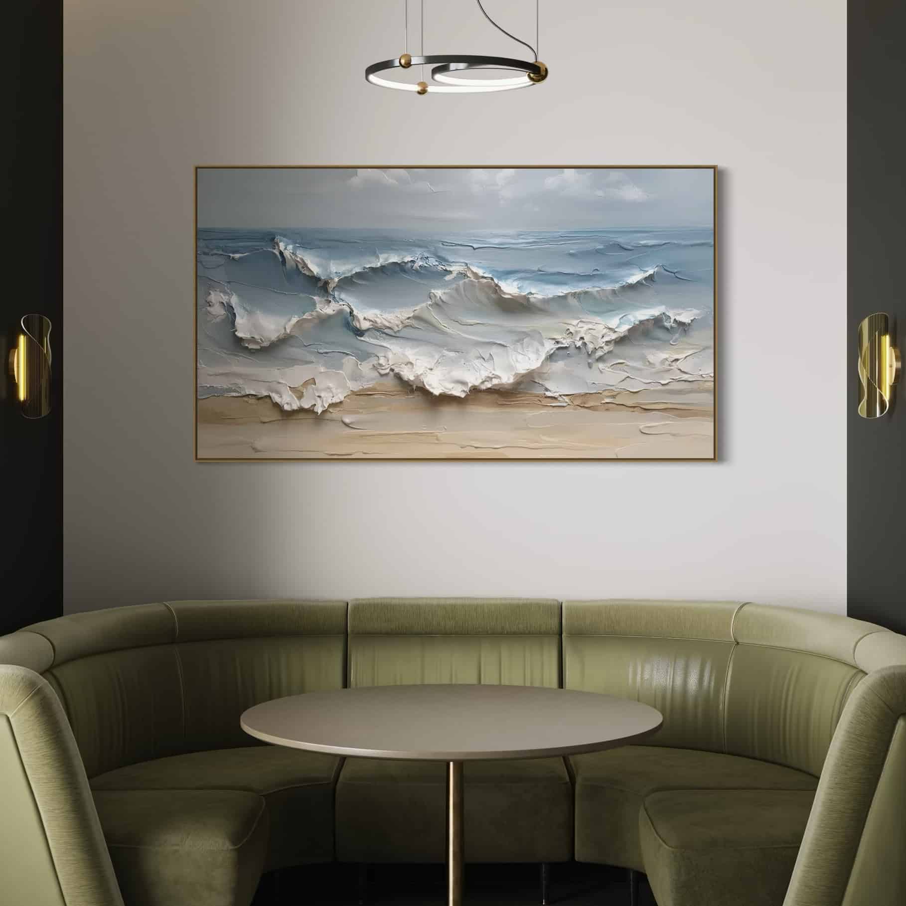SEA & BEACH ART "OCEAN'S EMBRACE"