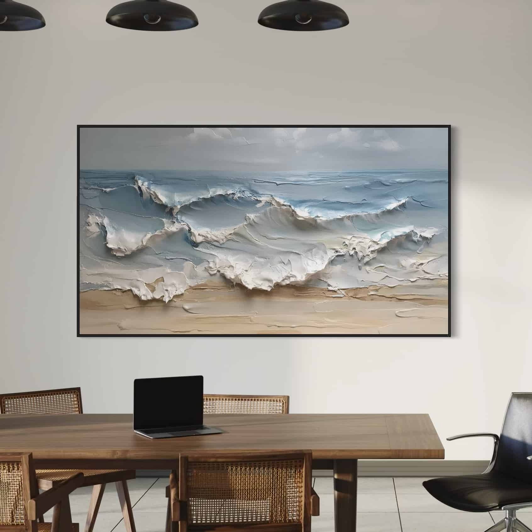 SEA & BEACH ART "OCEAN'S EMBRACE"