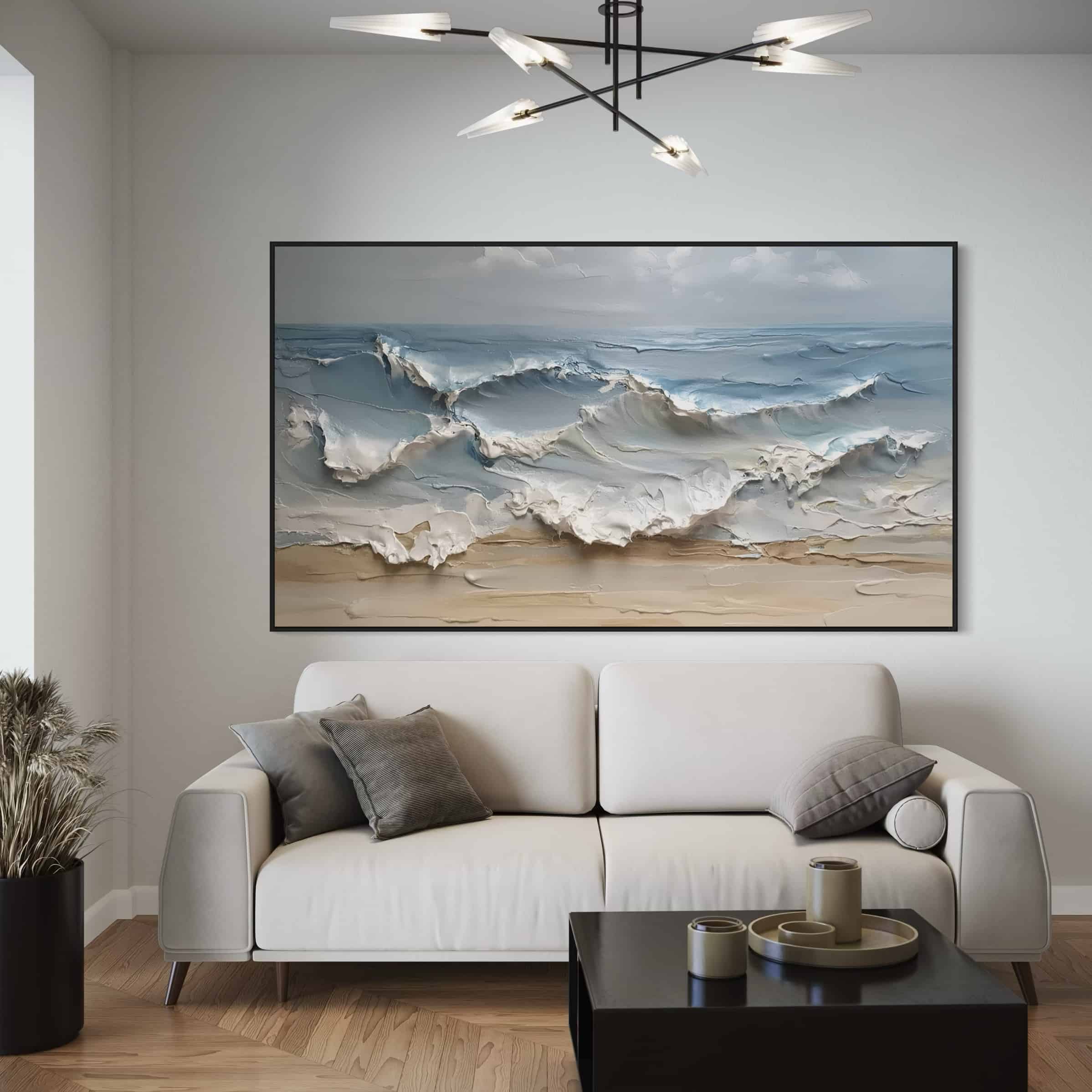 SEA & BEACH ART "OCEAN'S EMBRACE"