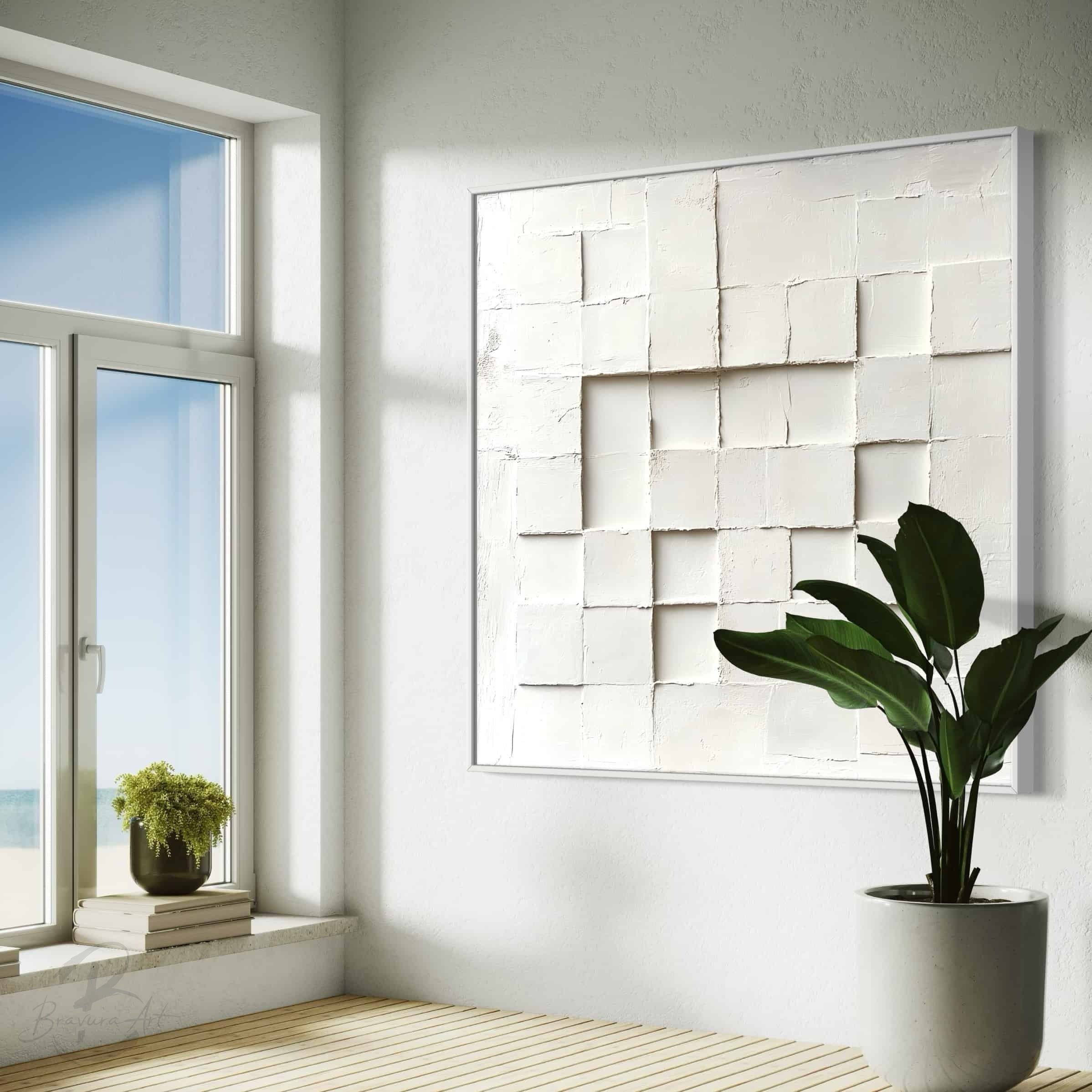GEOMETRIC ART "ASCENDING CUBES"