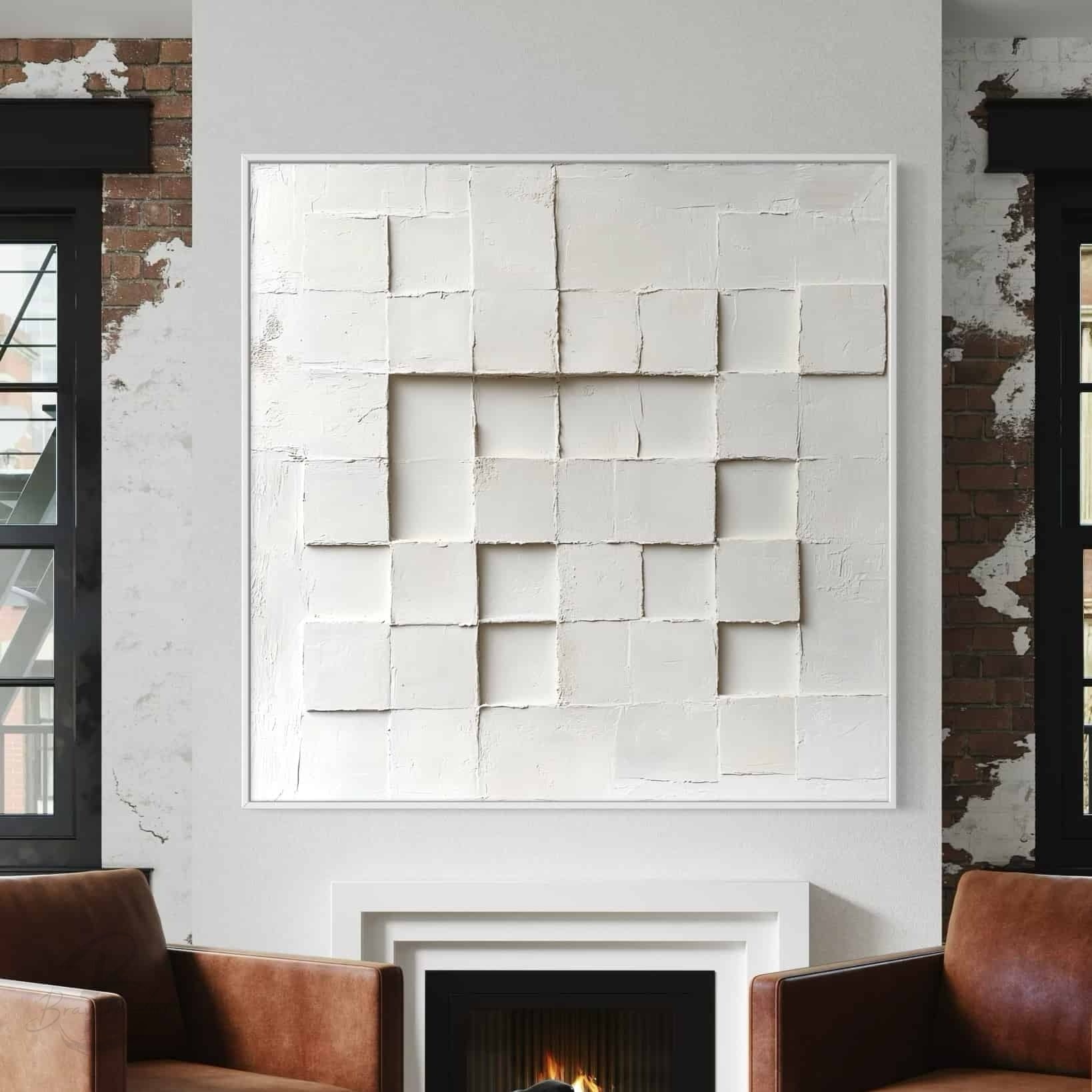 GEOMETRIC ART "ASCENDING CUBES"
