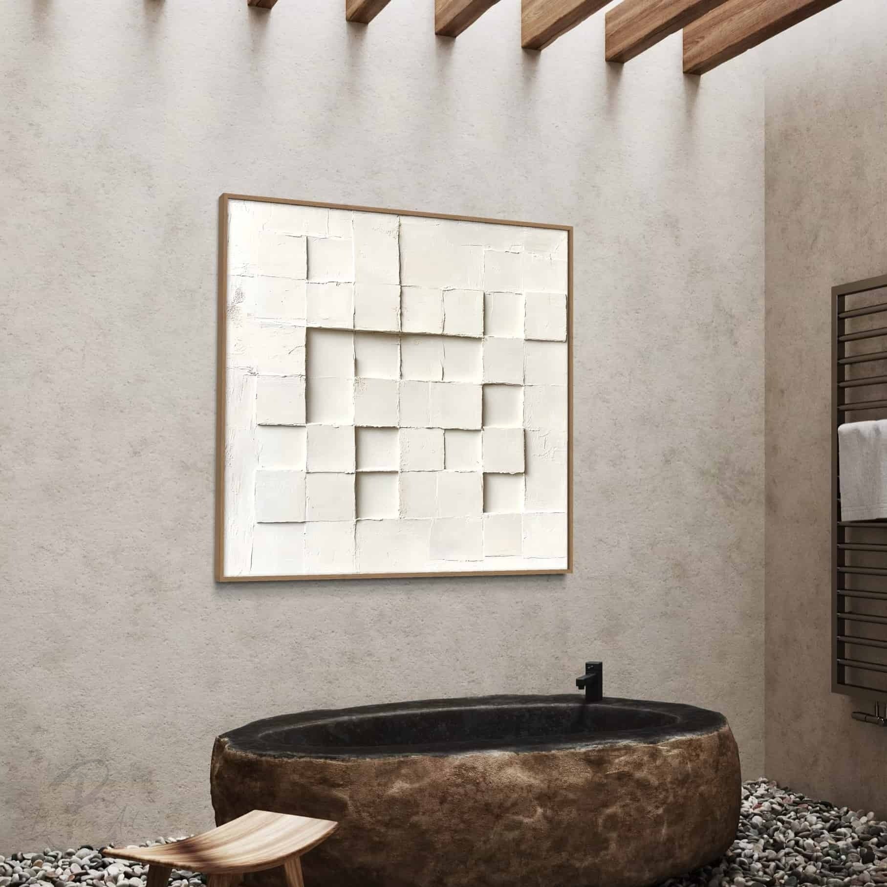 GEOMETRIC ART "ASCENDING CUBES"