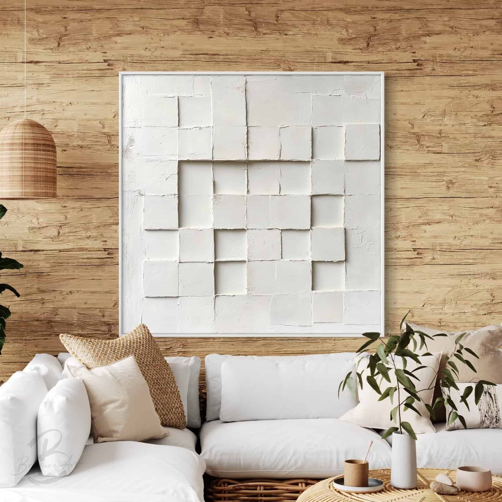 GEOMETRIC ART "ASCENDING CUBES"