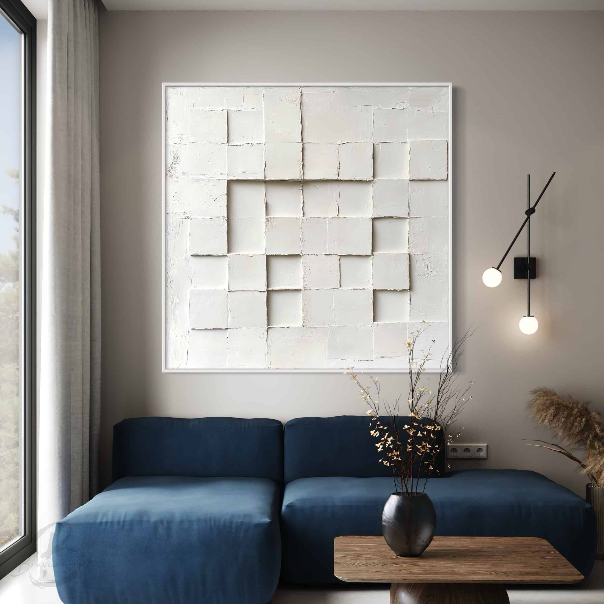 GEOMETRIC ART "ASCENDING CUBES"