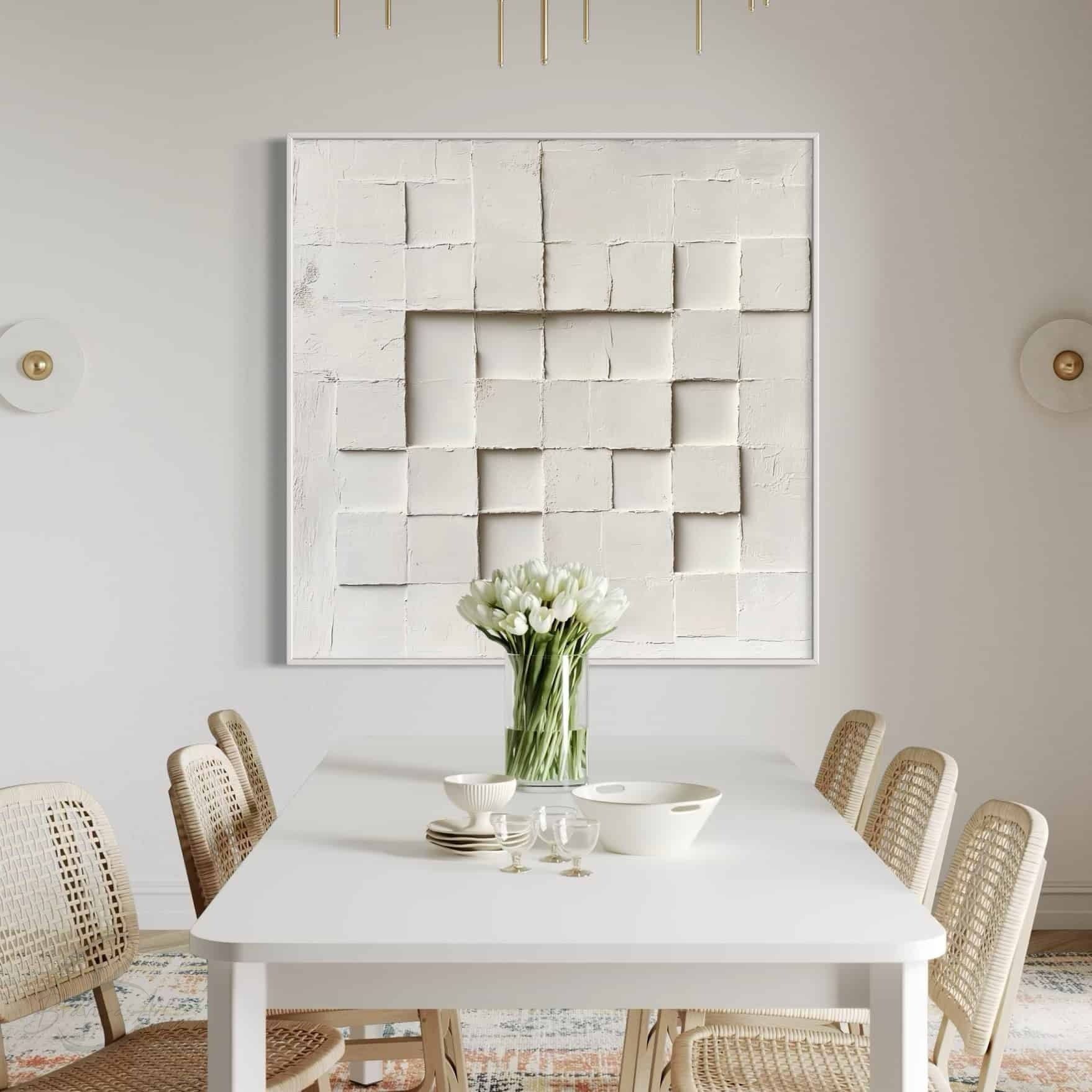 GEOMETRIC ART "ASCENDING CUBES"