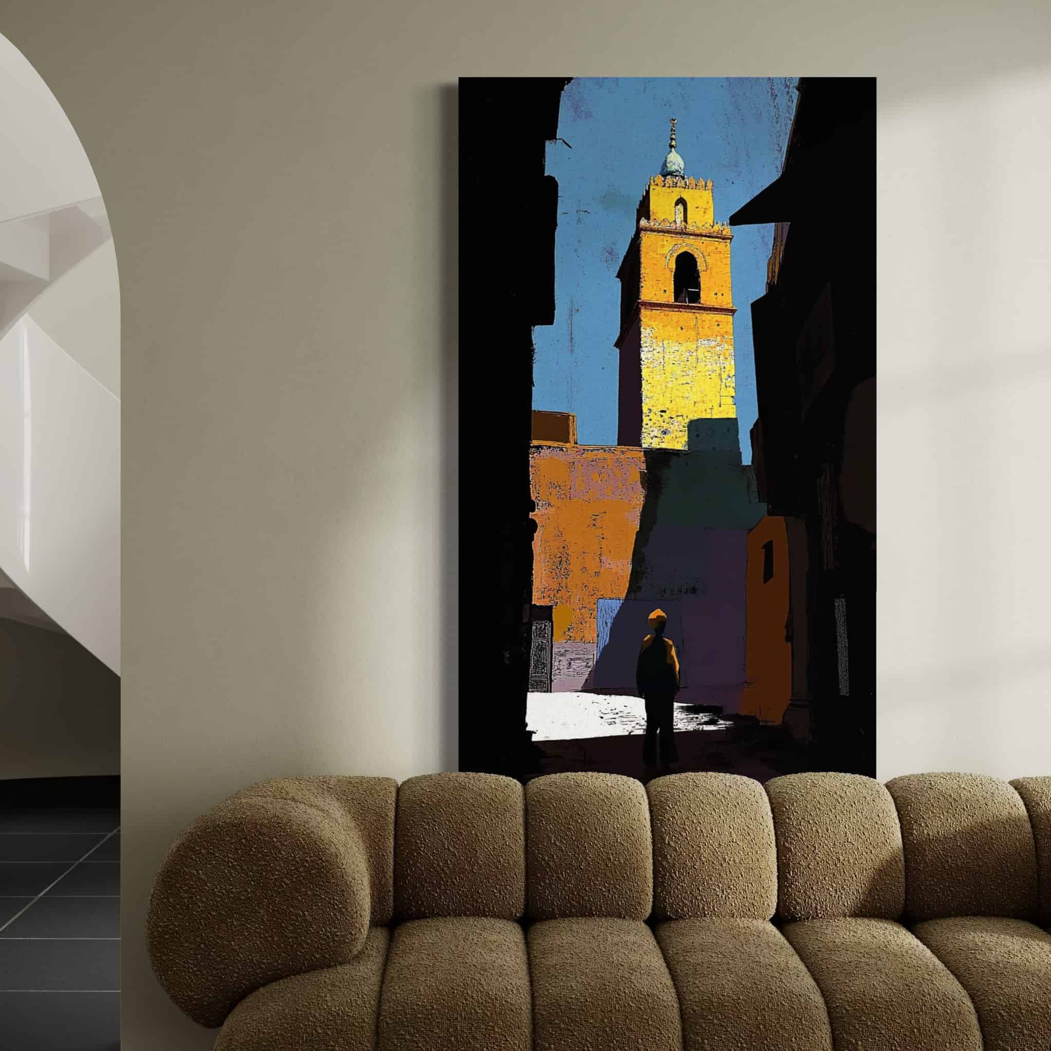 ARCHITECTURE ART "OLD TOWN CALLING"