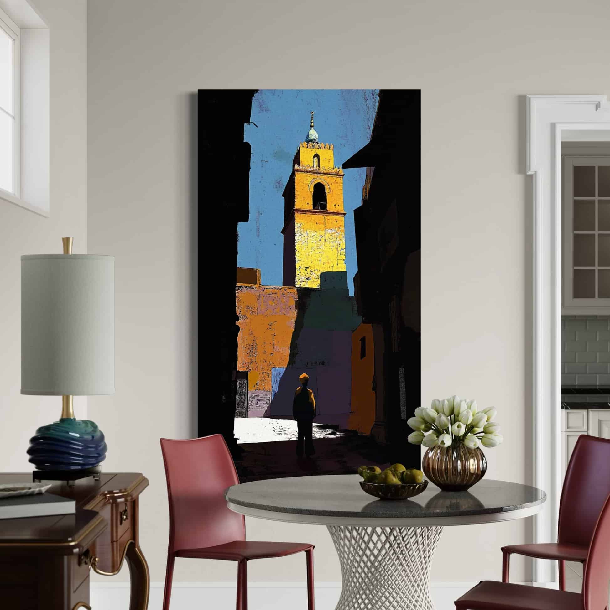 ARCHITECTURE ART "OLD TOWN CALLING"