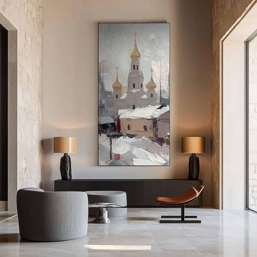 ARCHITECTURE ART "A GILDED HUSH"