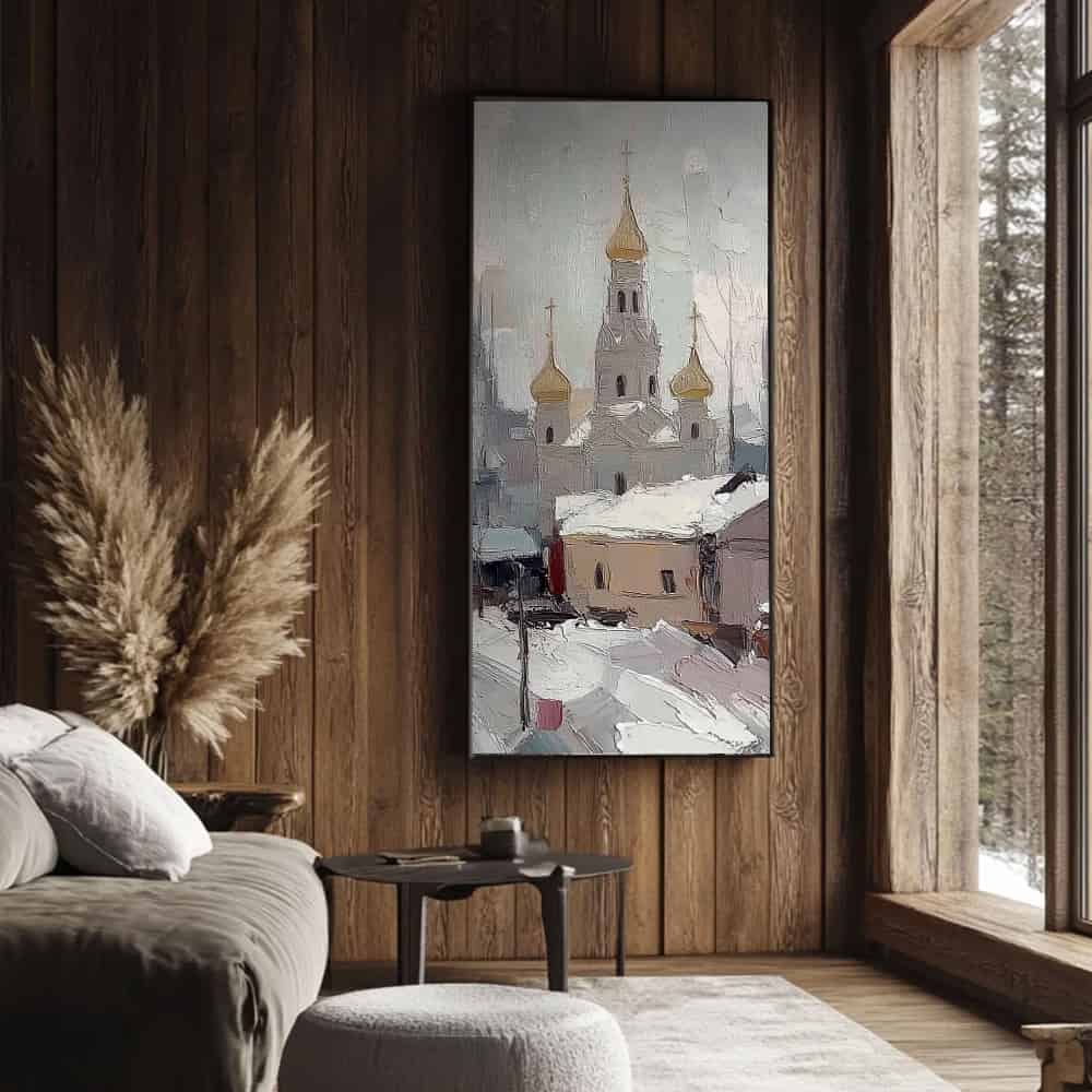 ARCHITECTURE ART "A GILDED HUSH"