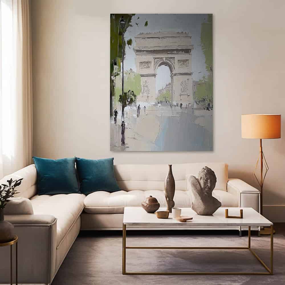 ARCHITECTURE ART "AVENUE OF LIGHT"