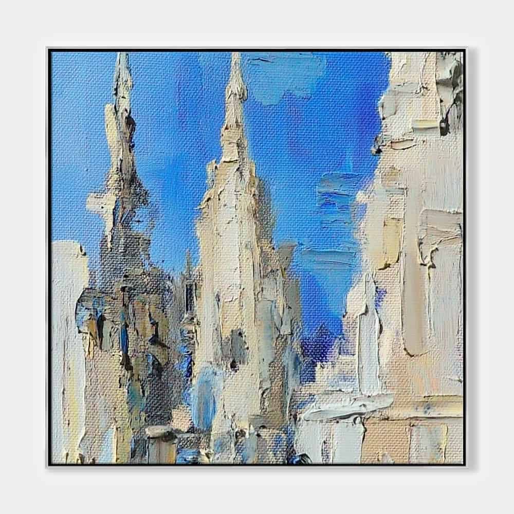 ARCHITECTURE ART "AZURE SPIRES"