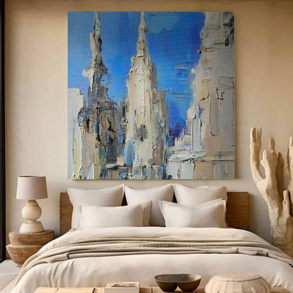 ARCHITECTURE ART "AZURE SPIRES"