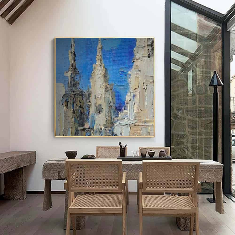 ARCHITECTURE ART "AZURE SPIRES"