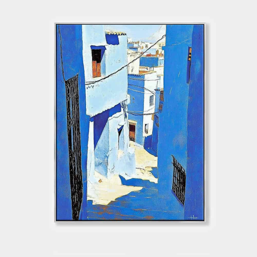 ARCHITECTURE ART "BLUE PASSAGE"