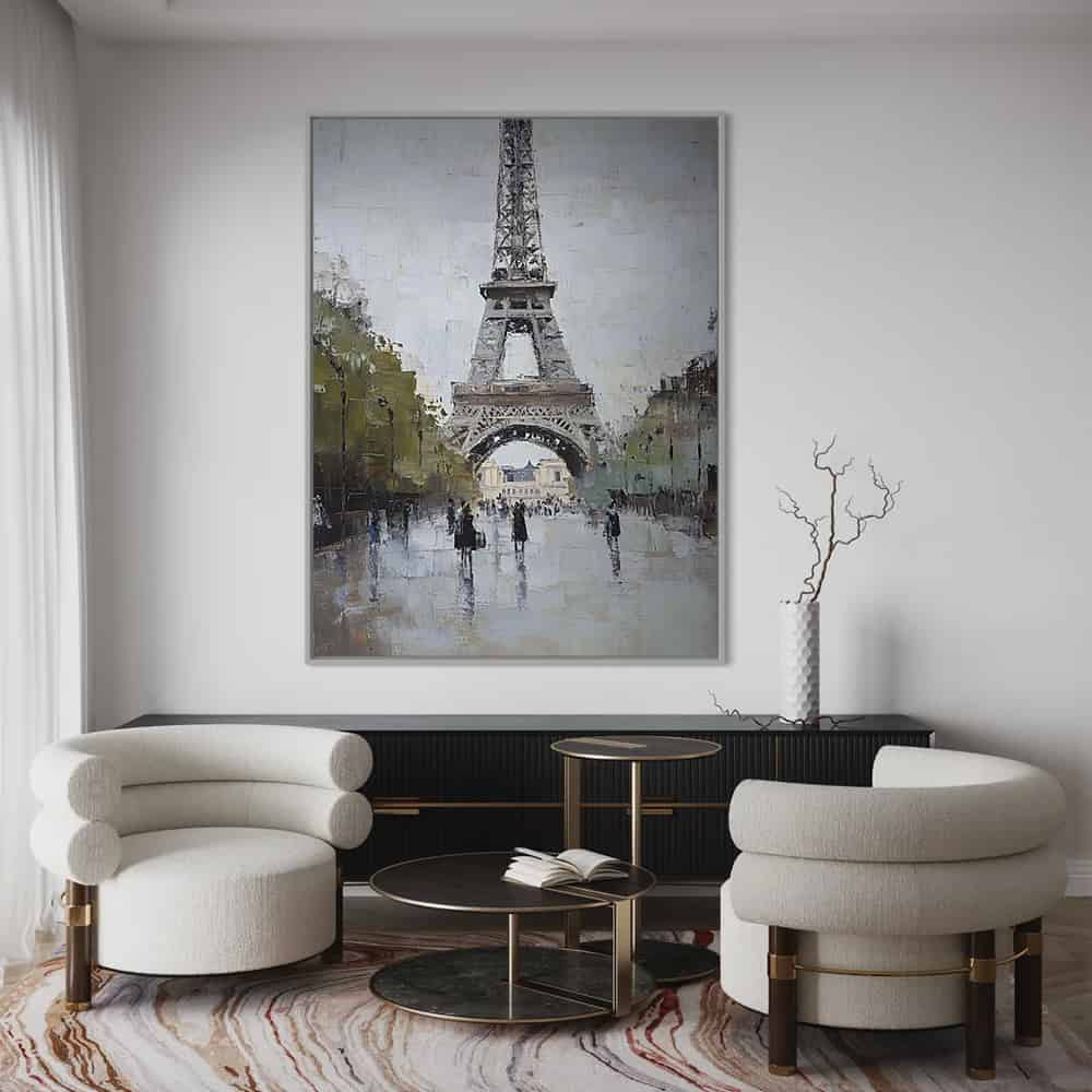 ARCHITECTURE ART "PARISIAN RAIN"