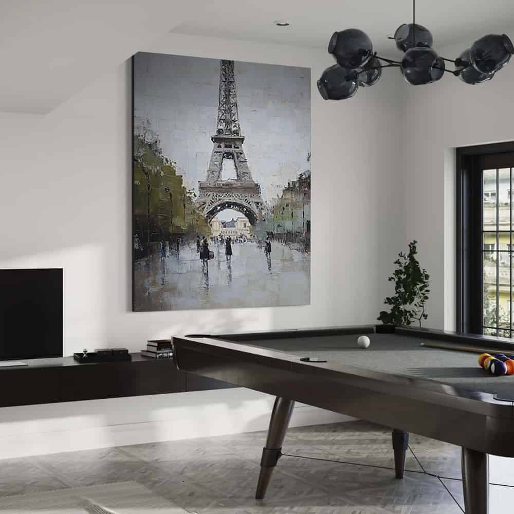 ARCHITECTURE ART "PARISIAN RAIN"