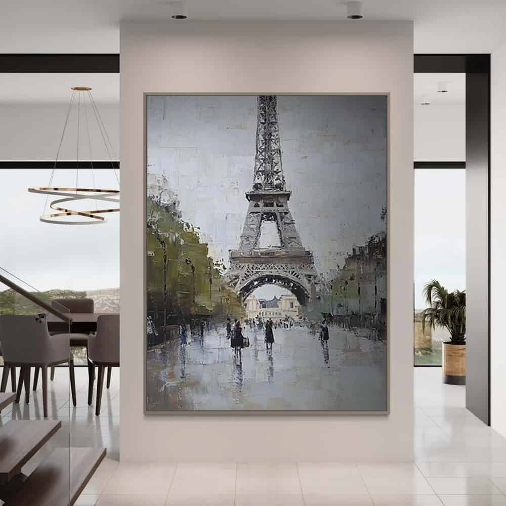 ARCHITECTURE ART "PARISIAN RAIN"