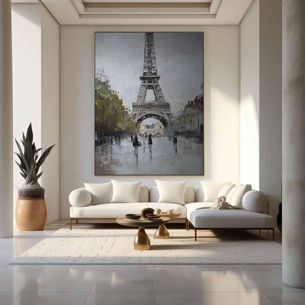 ARCHITECTURE ART "PARISIAN RAIN"