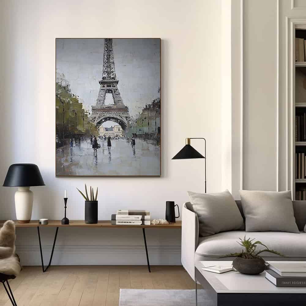 ARCHITECTURE ART "PARISIAN RAIN"