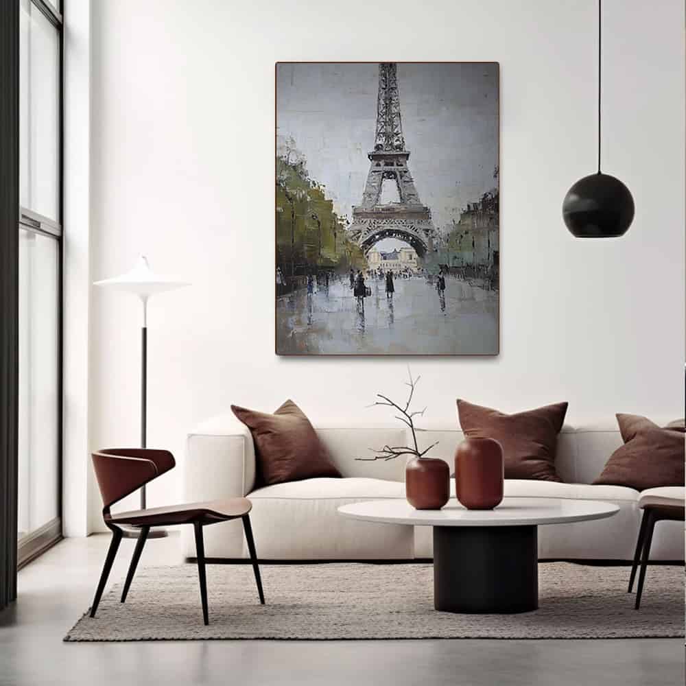 ARCHITECTURE ART "PARISIAN RAIN"