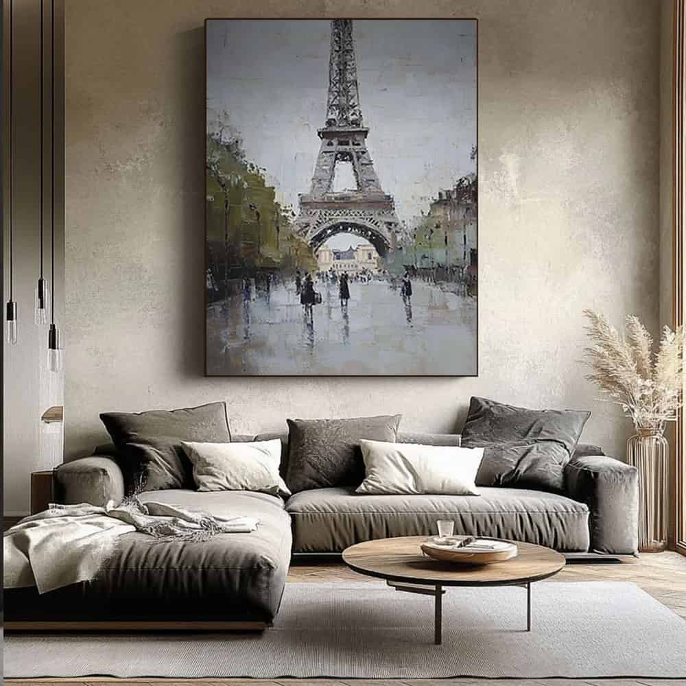 ARCHITECTURE ART "PARISIAN RAIN"