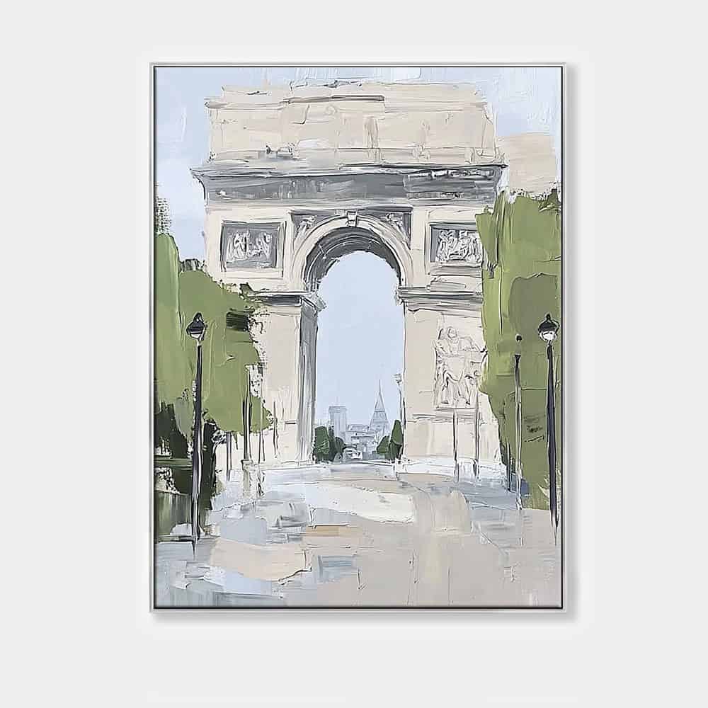 ARCHITECTURE ART "PARISIAN VISTA"
