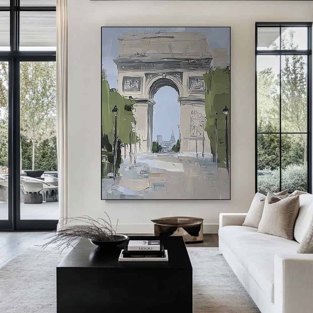 ARCHITECTURE ART "PARISIAN VISTA"