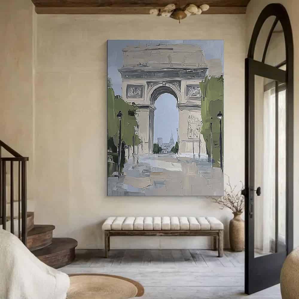 ARCHITECTURE ART "PARISIAN VISTA"