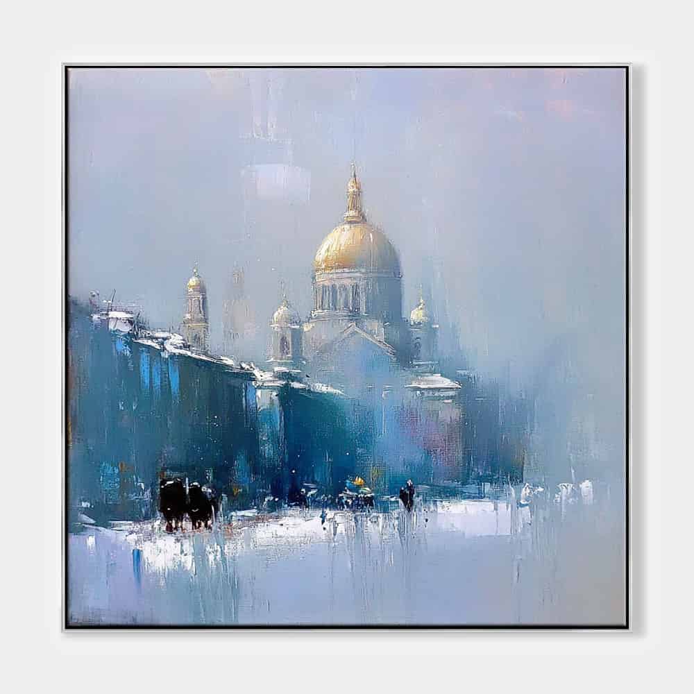 ARCHITECTURE ART "WINTER GHOST"