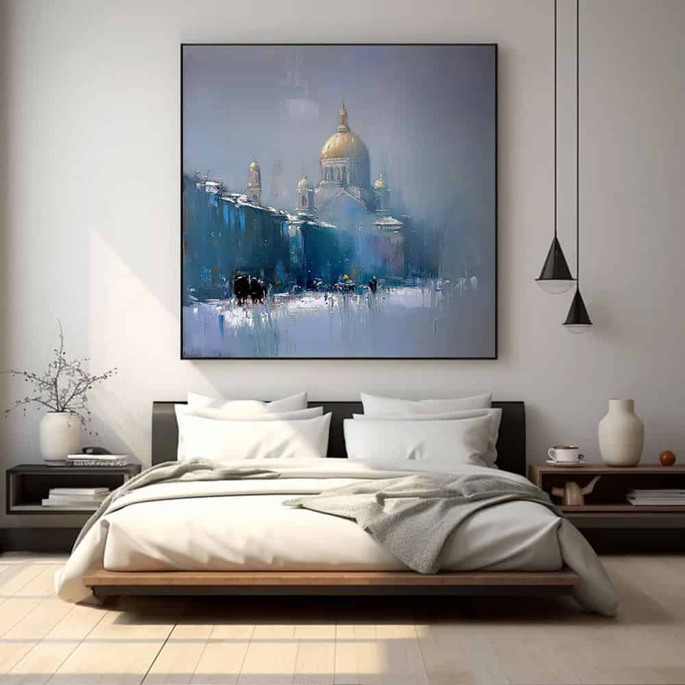 ARCHITECTURE ART "WINTER GHOST"