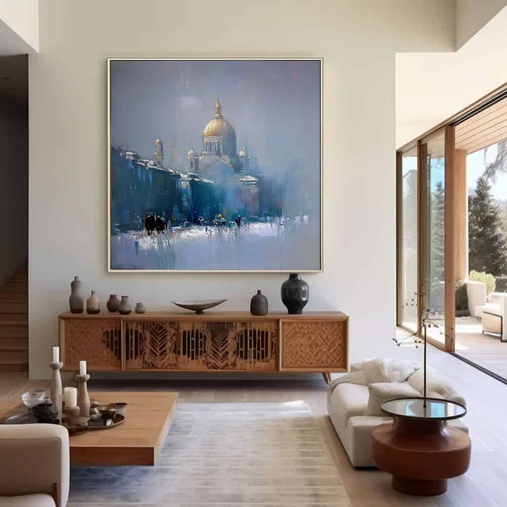 ARCHITECTURE ART "WINTER GHOST"