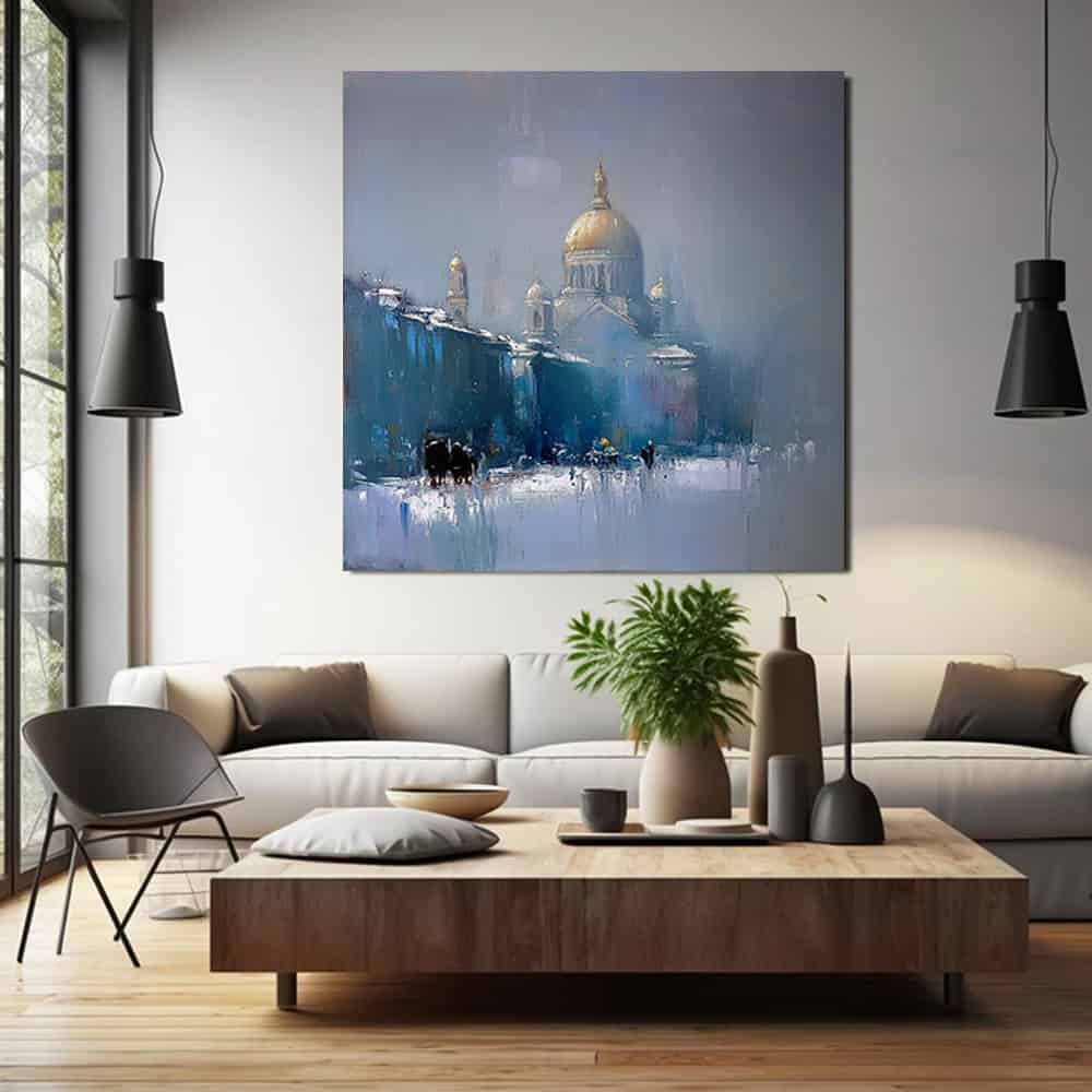 ARCHITECTURE ART "WINTER GHOST"