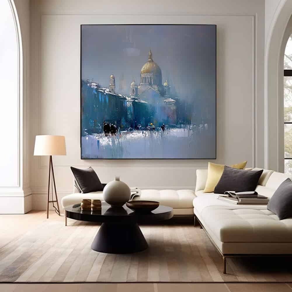 ARCHITECTURE ART "WINTER GHOST"