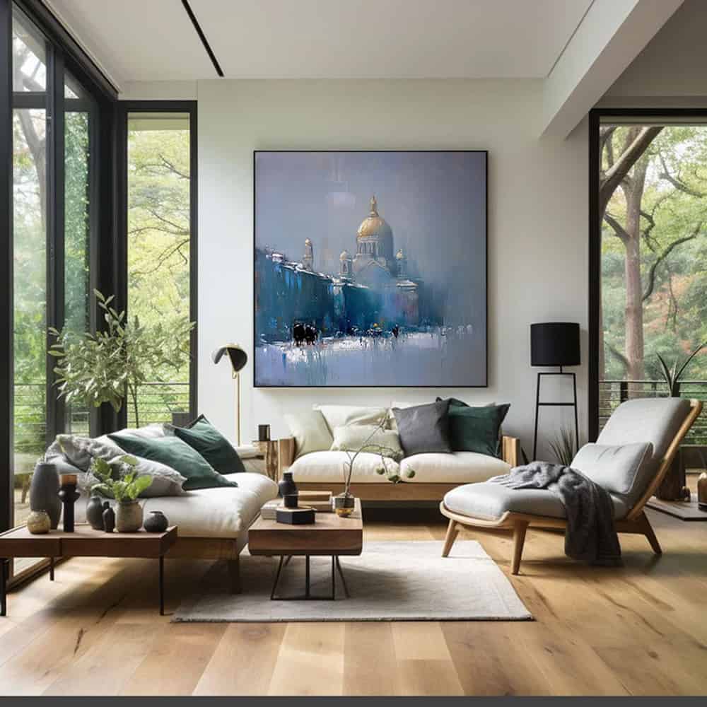 ARCHITECTURE ART "WINTER GHOST"