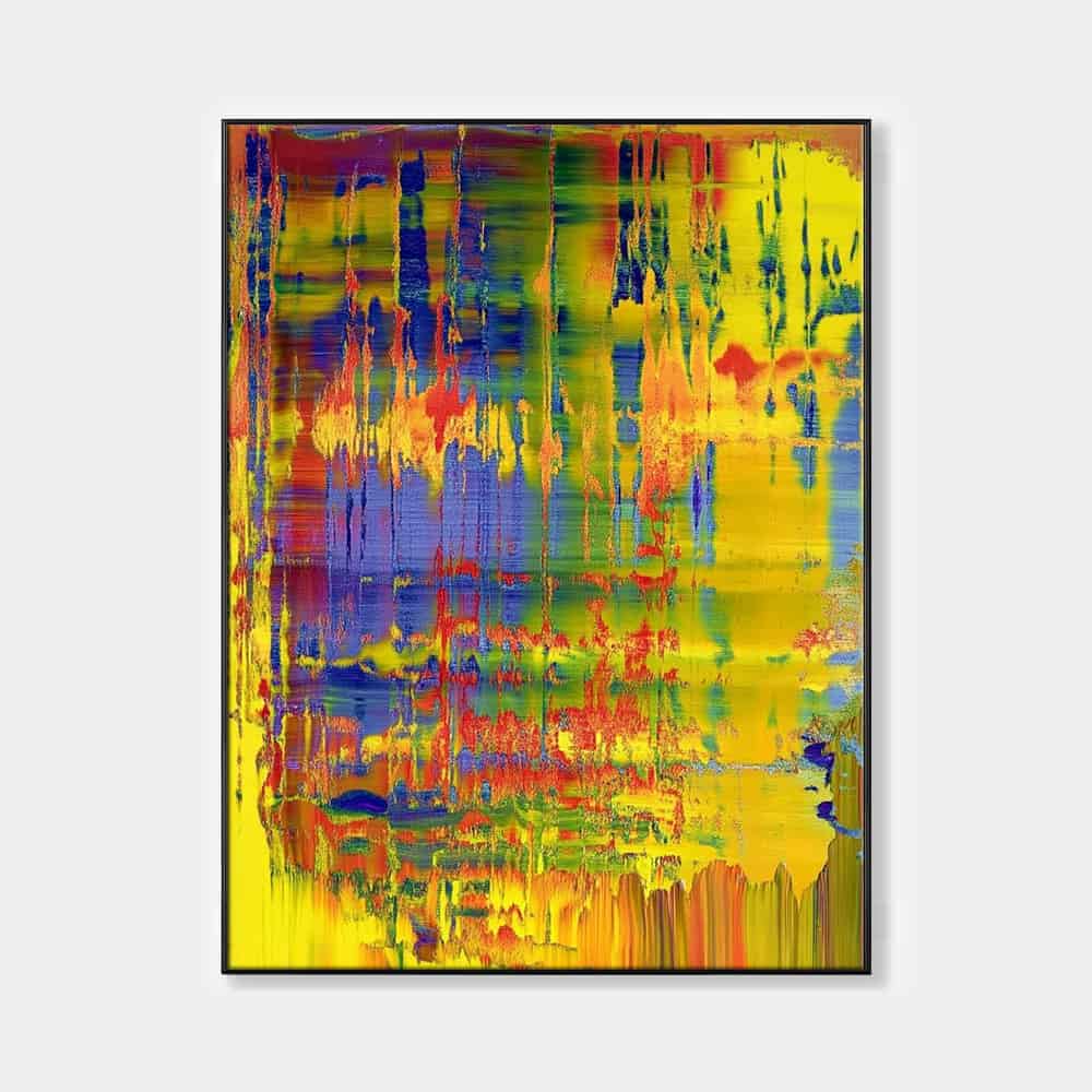 COLOR ABSTRACT ART "CHROMATIC FEVER"