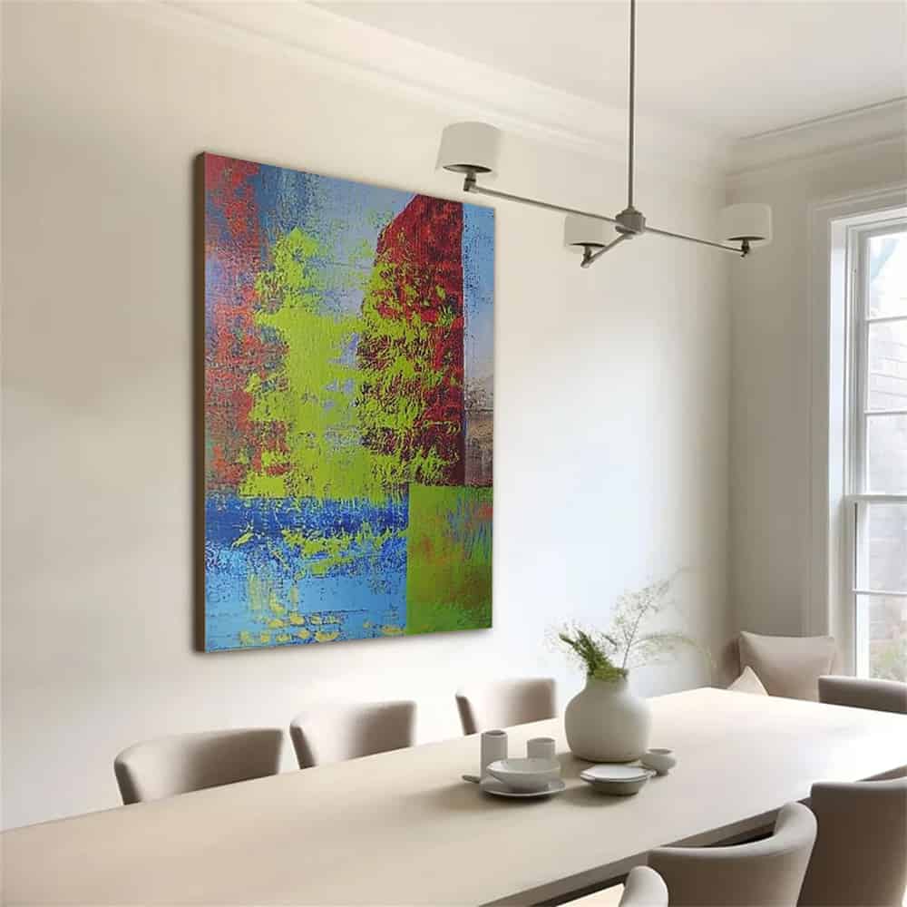 COLOR ABSTRACT ART "CITADEL BLOOM"