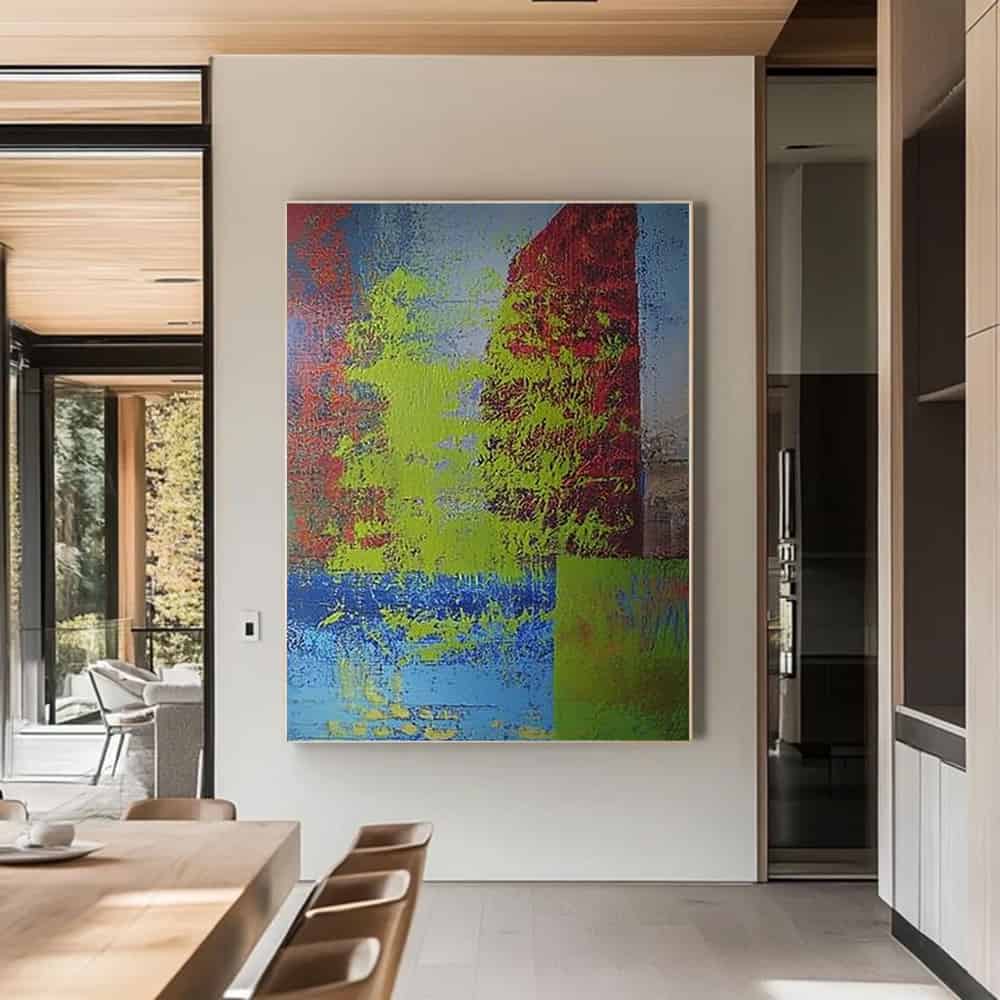 COLOR ABSTRACT ART "CITADEL BLOOM"