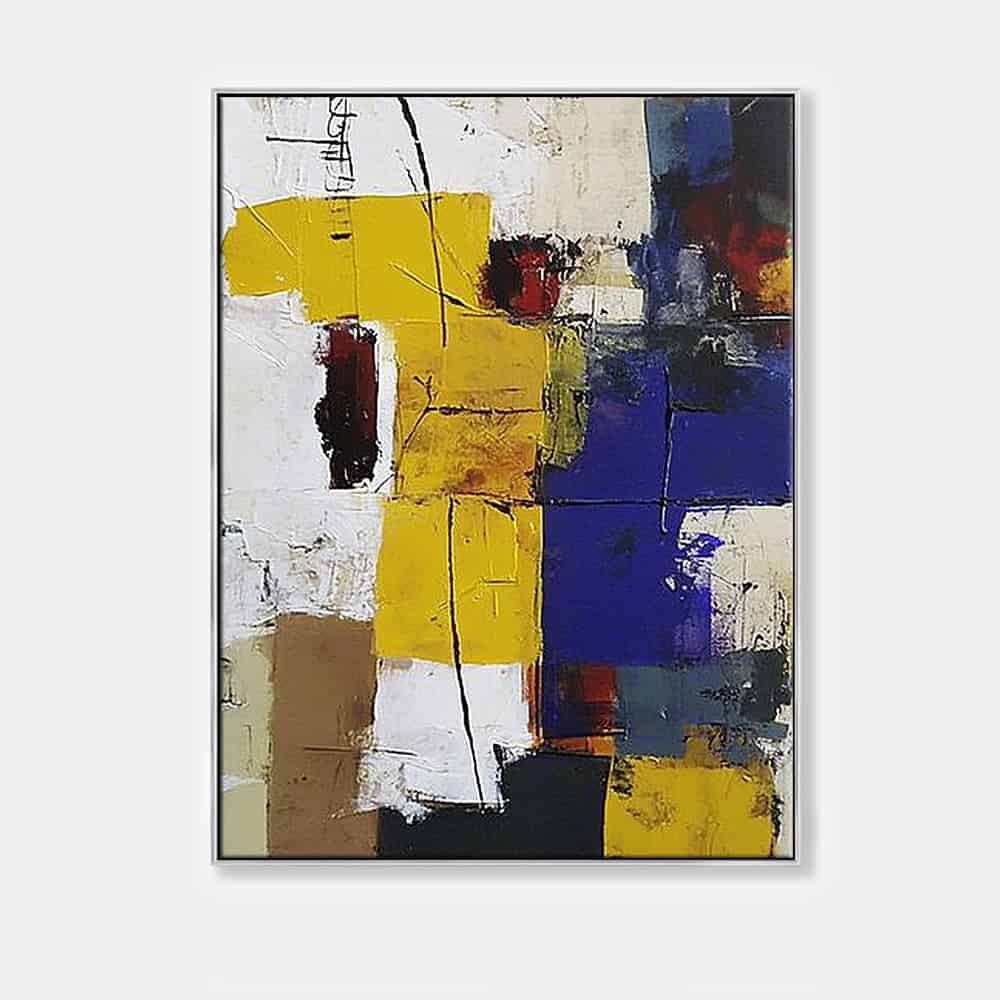 COLOR ABSTRACT ART "CONSTRUCTED CHAOS"